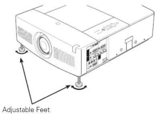 SANYO PLC-XTC50L - Adjustable Feet - 1