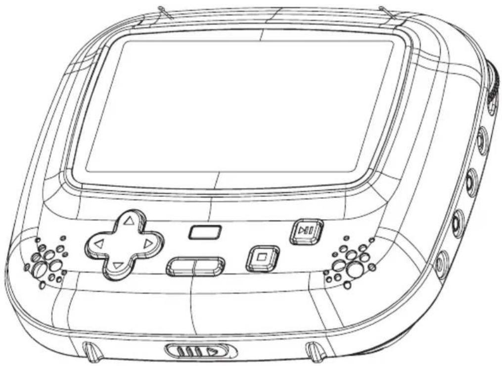 COBY TF-DVD450 - 4.5" Widescreen TFT LCD Portable DVD/CD/MP3 Player - 1