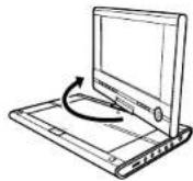 TOSHIBA SD-P101S - ■ To turn the LCD monitor - 1