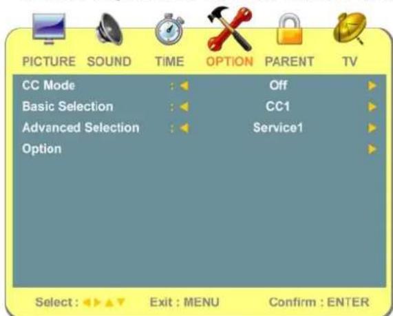 AOC L19W698 - — To set up OSD window - 2