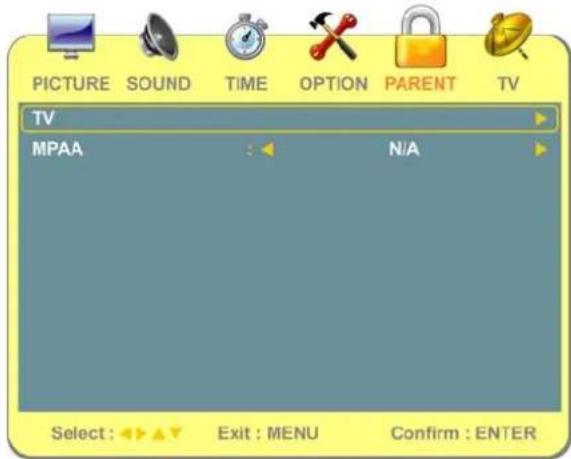 AOC L19W698 - — To set up parental control - 4