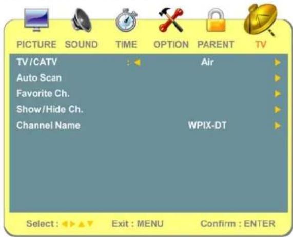 AOC L19W698 - — To set up for TV - 1