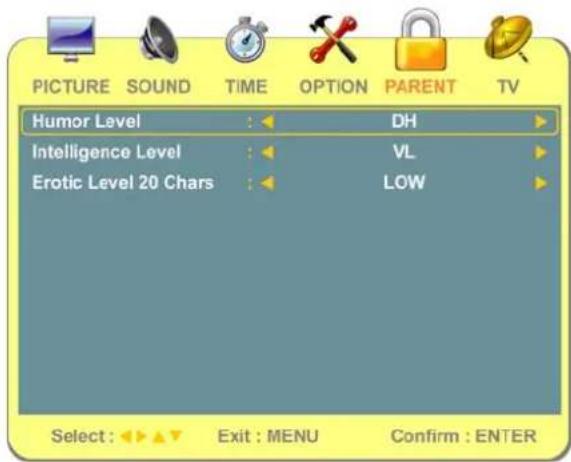 AOC L19W698 - — To set up parental control - 7