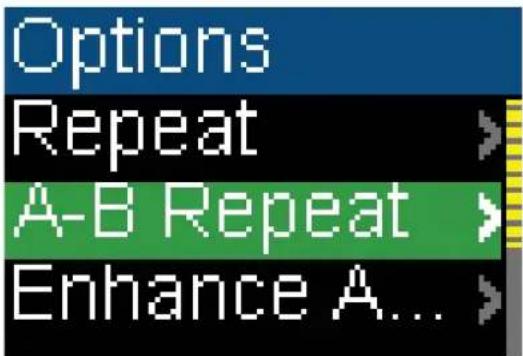 INSIGNIA NS-1A10S - To enable A-B repeat: - 2