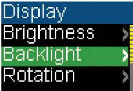 INSIGNIA NS-1A10S - To change the brightness, rotation, and backlight settings: - 6