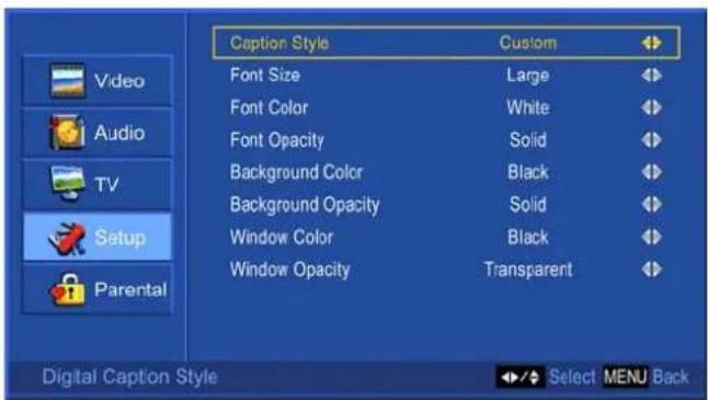 AOC L32W698 - Setup Menu - 6