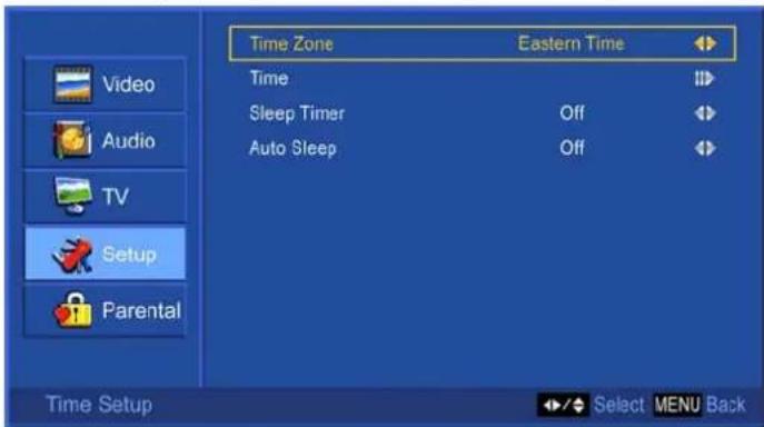 AOC L32W698 - Setup Menu - 3
