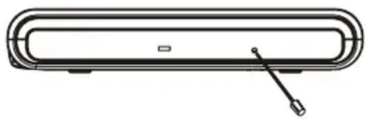 ACOMDATA AWEGO PDVD7 - Removing a Disc When There is no Power - 1