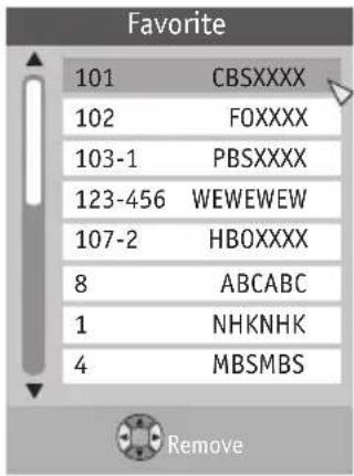 JVC AV-56P787 - Register the favorite channel - 3