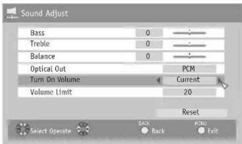 JVC AV-56P787 - Turn On Volume - 6