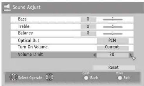 JVC AV-56P787 - Volume Limit - 6