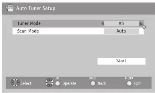 JVC AV-56P787 - Auto Tuner Setup - 1
