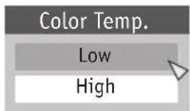 JVC AV-56P787 - Color Temperature - 2