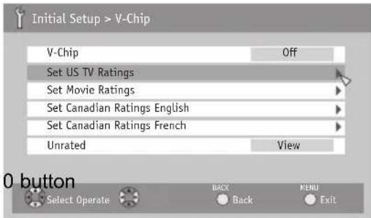 JVC AV-56P787 - Setting US V-Chip Ratings - 7