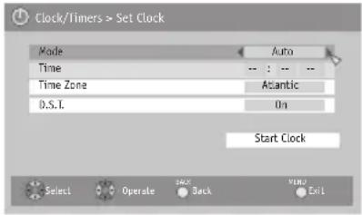 JVC AV-56P787 - Set Clock - 16