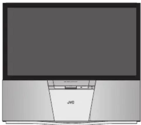 JVC AV-56P787 - Unpacking your TV - 1