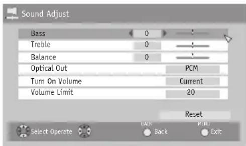 JVC AV-56P787 - Adjust the Sound Settings - 7