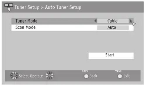 JVC AV-56P787 - Auto Tuner Setup - 6