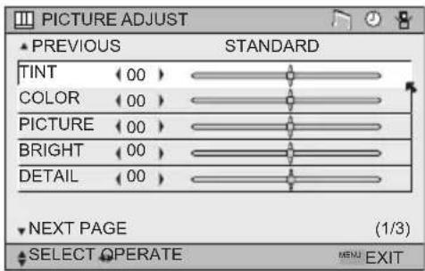 JVC HD-56FB97 - Adjust the Picture Settings - 8