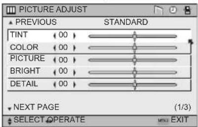 JVC HD-56FB97 - Onscreen Menus - 6