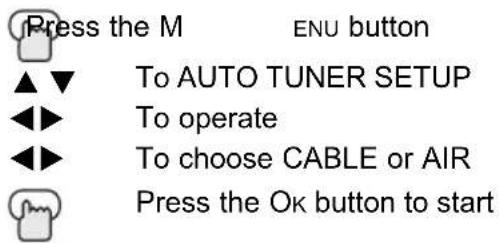JVC HD-56FB97 - Auto Tuner Setup - 1