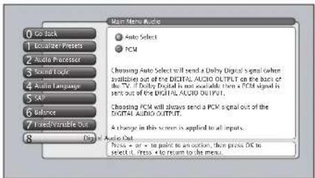 RCA HD50LPW42 - Fixed/Variable Out - 1