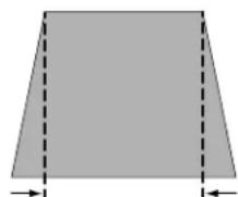 SANYO PLC-UF15 - KEYSTONE ADJUSTMENT - 3