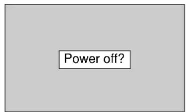 SANYO PLC-UF15 - TURNING OFF PROJECTOR - 1