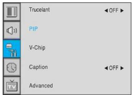 Trucelant OFF PIP V-Chip Caption OFF Advanced