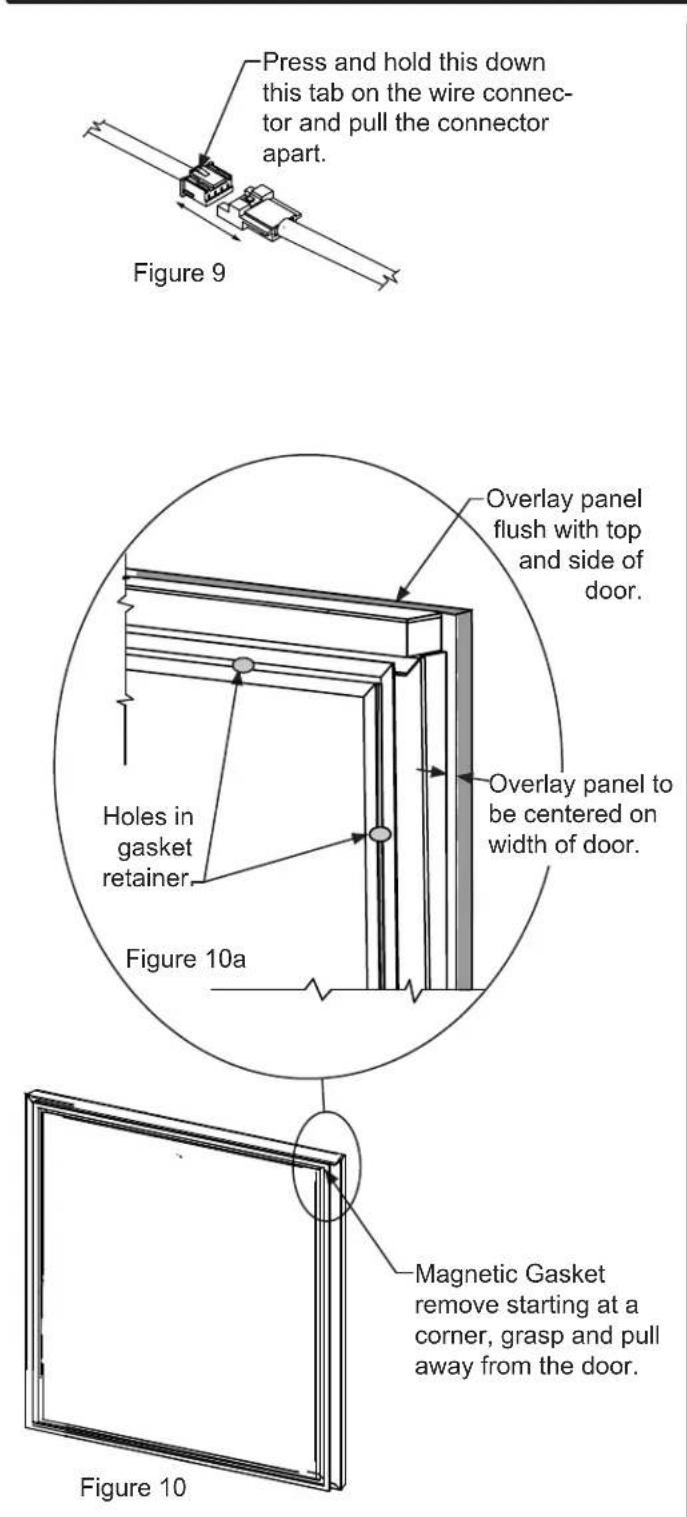 Marvel MP24RAS3LS - Step 2: Remove the door gasket - 2