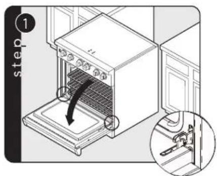 VIKING VIR53014BAG - Door Removal - 1
