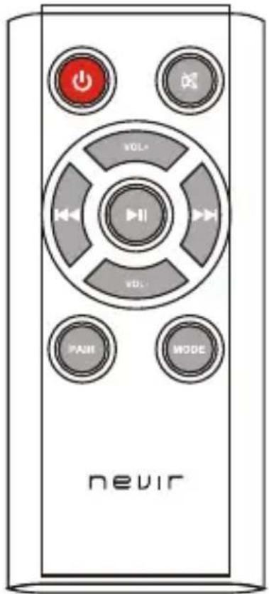 NEVIR NVR-810BRD - Mando a Distancia - 1