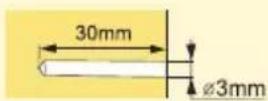 Gabor FSM-3760 - Mounting To Wood Studs Under Sheetrock Wall: - 1