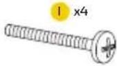 Gabor TSM-1737 - Supplied Parts & Hardware - 10