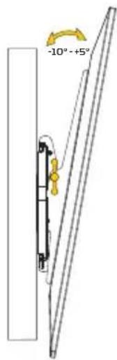 Gabor TM-3770 - MOUNTING THE SCREEN TO THE WALL MOUNT - 2