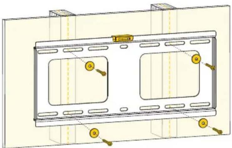 Gabor TM-3770 - Wood Stud Installation - 1