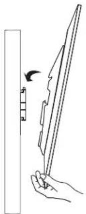 Gabor FM-LPM - Removing the Display from the Wall Bracket - 2