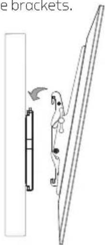 Gabor TM-SL - MOUNTING THE SCREEN TO THE WALL MOUNT - 1