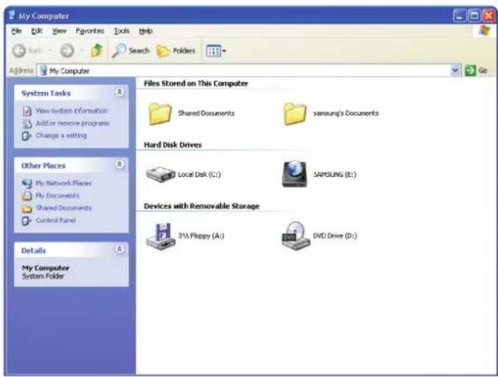 SAMSUNG HX-MTD75DA - ● Figure 6. In the Windows Explorer, you will see a new Samsung drive - 1