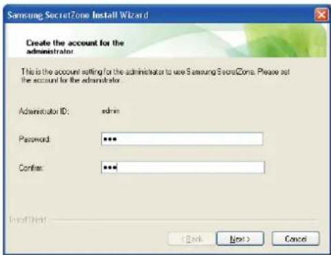 SAMSUNG HX-MU040DC - Samsung SecretZone™ Installation - 6
