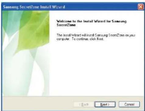 SAMSUNG HX-MU040DC - Samsung SecretZone™ Installation - 5