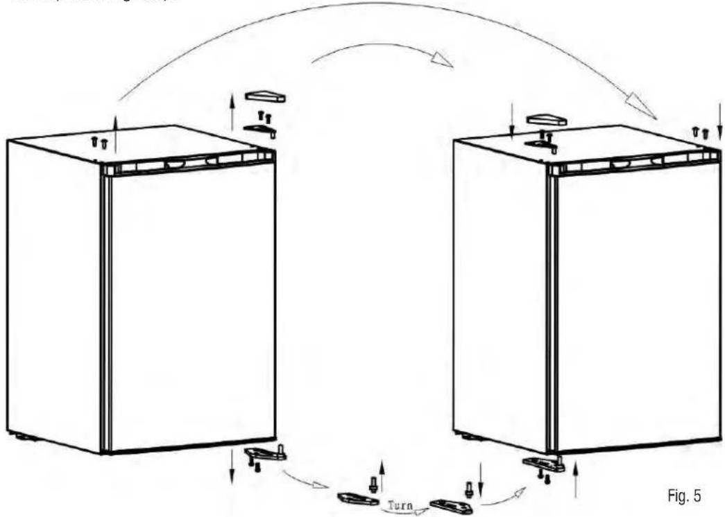 Perfect Aire 3W1BF26 - Door Reversal (Fig. 5) - 1