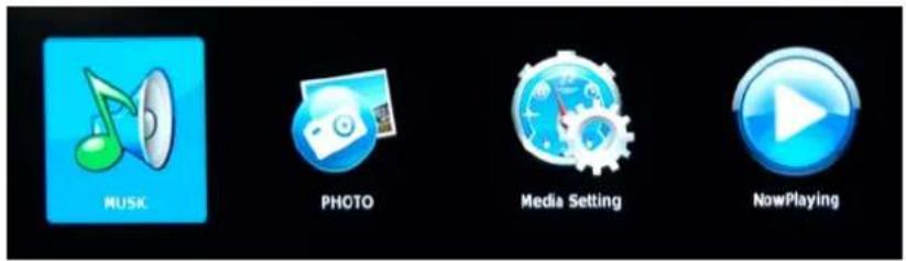 MUSIC PHOTO Media Setting NowPlaying