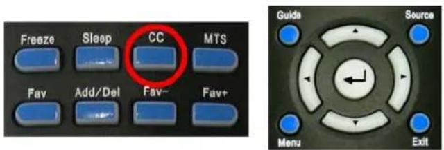 Sceptre X460BV-FHD - Closed Captioning (digital and analog) Explained - 1
