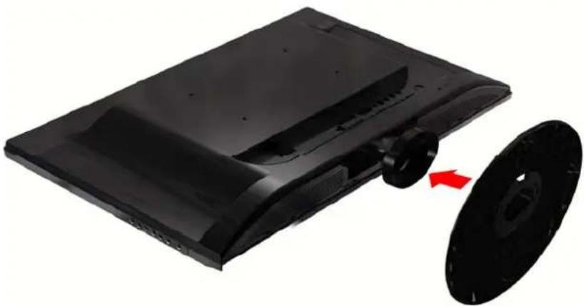 Sceptre X270BV-FHD - Attaching or Removing the Stand - 1