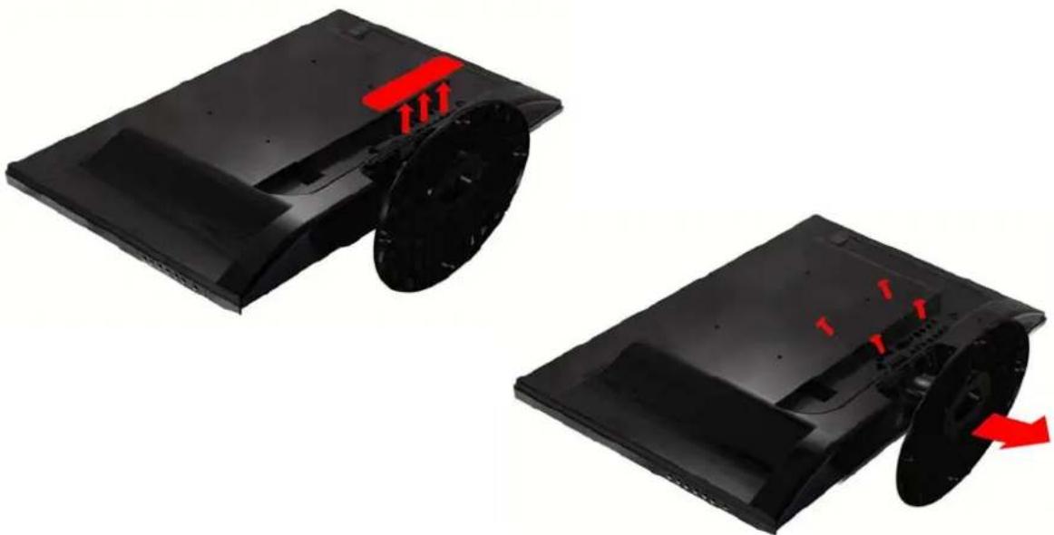 Sceptre X270BV-FHD - Attaching or Removing the Stand - 2