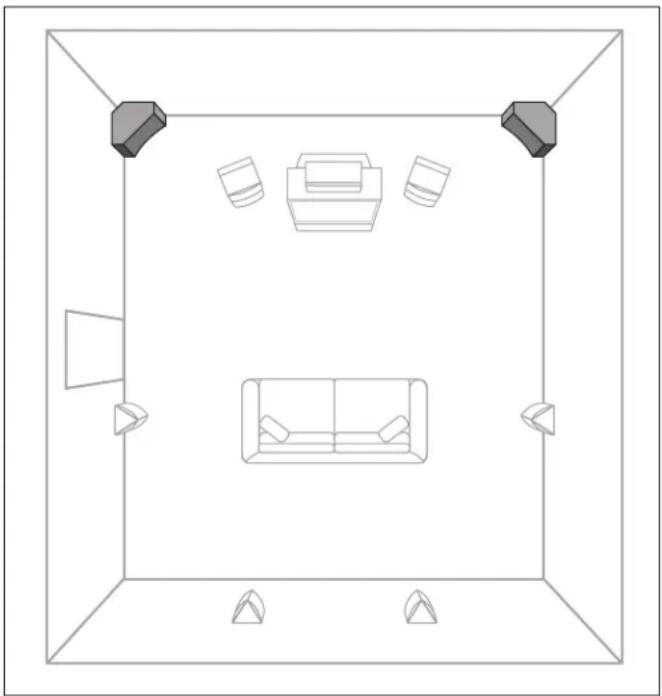 ATLANTIC 10e CSB - Example 6: Speaker Out/High Level In for 1 Subwoofer - 3