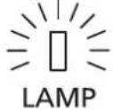 PANASONIC PT-EX520U - When to replace the lamp unit - 2