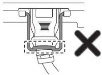 PANASONIC PT-SW280A - Connecting the power cord - 8