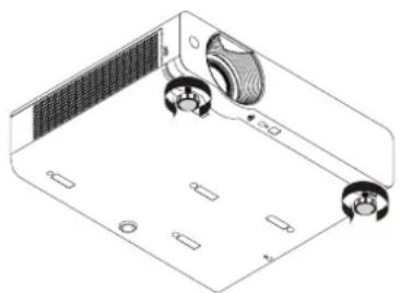 PANASONIC PT-VW431DU - Adjust the projection angle.1) - 1